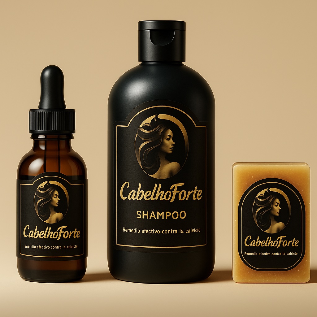 Kit Completo Cabelho Forte